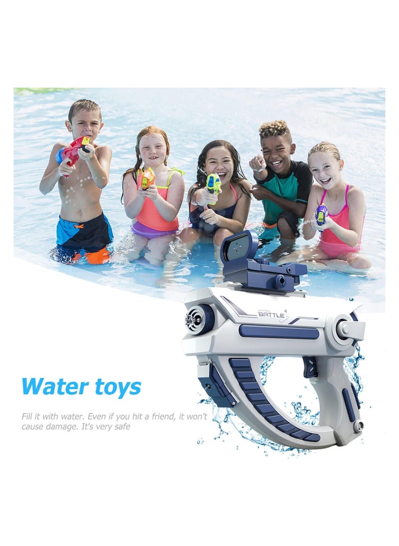 Electric Water Gun 32 Ft Range Automatic Electric Water Gun for Kids  Adults, Powerful Squirt Guns for Outdoor Pool Beach Party Games and Water Fighting