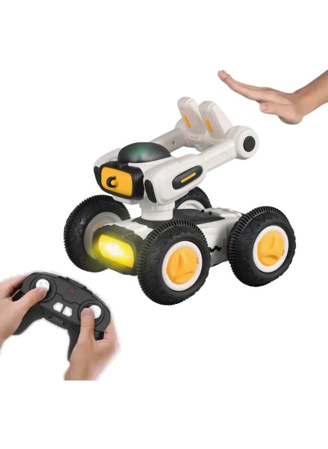 2.4G Gesture Sensing RC Hammer Chariot Children's Toy Car – 2-Pack Remote Control Cars with Four-Wheel Drive and Anti-Collision Design