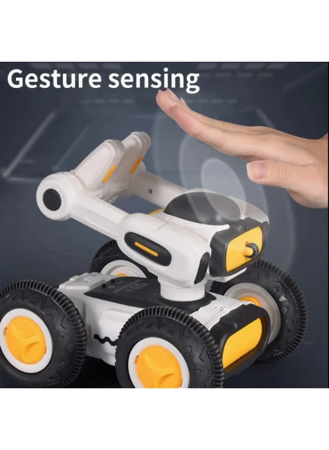 2.4G Gesture Sensing RC Hammer Chariot Children's Toy Car – 2-Pack Remote Control Cars with Four-Wheel Drive and Anti-Collision Design