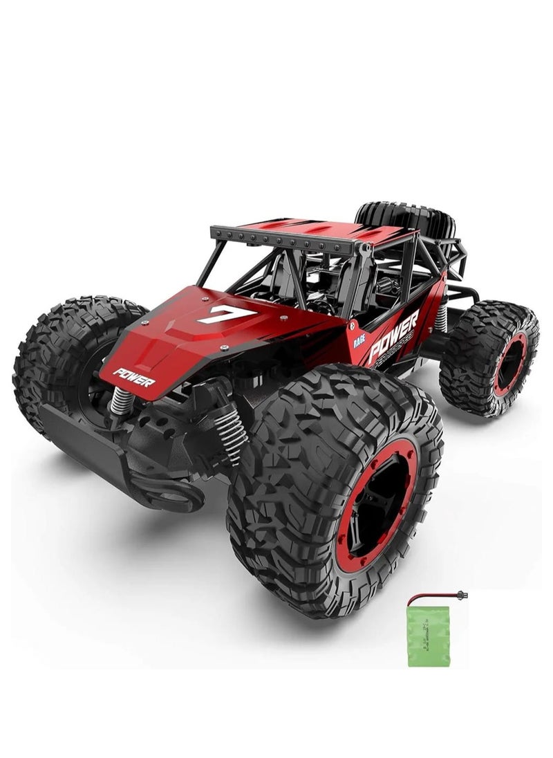4 Wheel Drive Rechargeable Bigfoot Off-Road RC Car – High-Speed Climbing Rock Crawler Monster Truck for Kids
