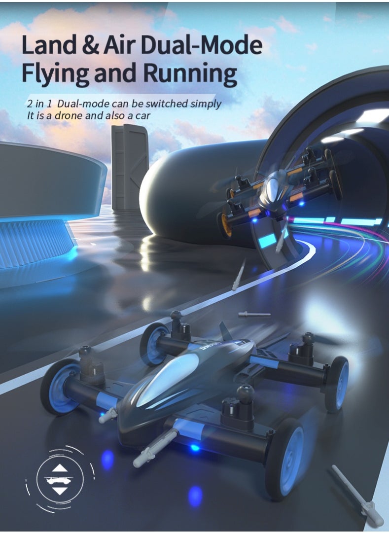 Supercontinental RC Helicopter Racing Drone, Trajectory Flight, Gesture Control, LED Lights, and Gravity Sensor – Tech Gift for Kids