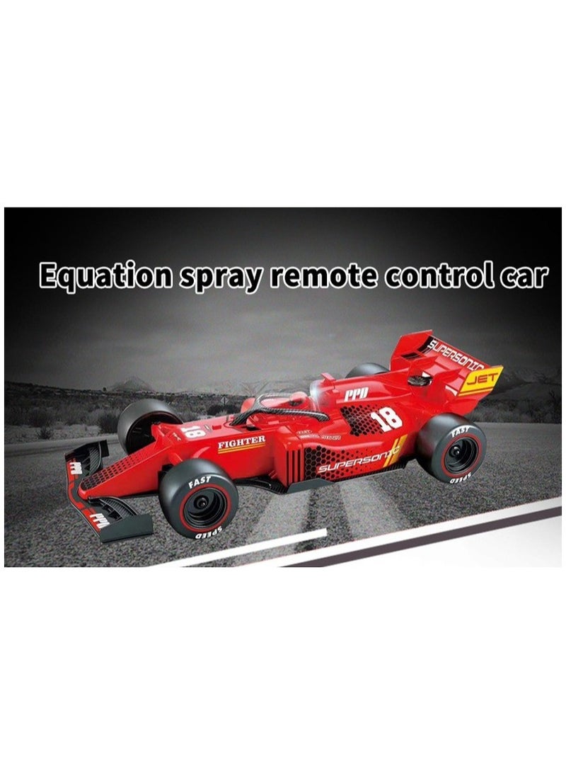 Formula 1 F1 Super Fast Premium Racing Car (Red) | 2.4Ghz Remote Control Car with  effect | F1 race inspired mode| Big Size toy car 1:18 scale| Realistic design