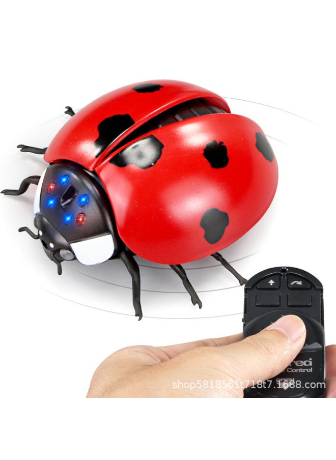 Creative Children's Toys Strange Trick Infrared Induction Remote Control Seven-star Floating Insect Simulation Insect Model-Color:HS-9922