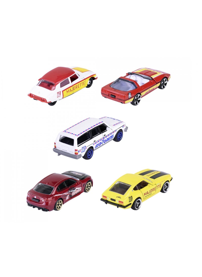 Majorette Anniversary Edition Die-Cast 5 Pieces Giftpack