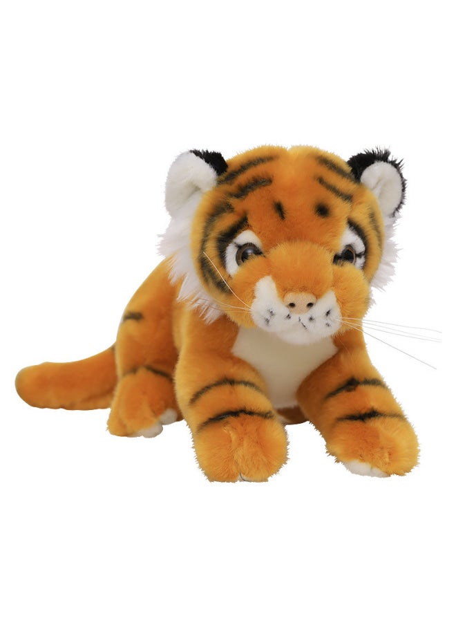 Creative Little Tiger Doll Plush Toy Cute Siberian Tiger Doll Chinese Zodiac White Tiger Rag Doll Children Send Girls-Specifications:52cm [5 Yuan Off For Purchases Of 2 Pieces]-Color:Tiger Sitting Style White