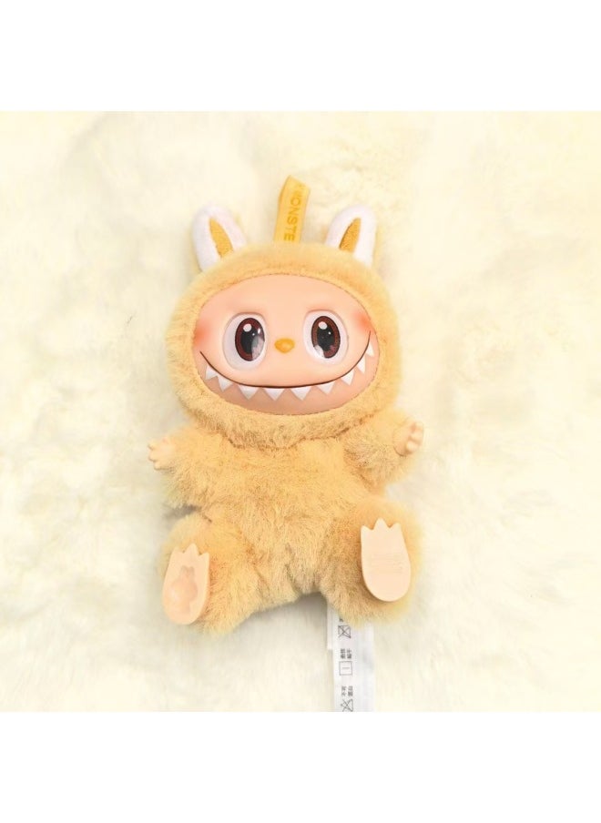 Bubble Labubu Labubu Second Generation Mart Trendy Play Doll Macaron Vinyl Face Plush Toy Surrounding No Label-Color:Number 2