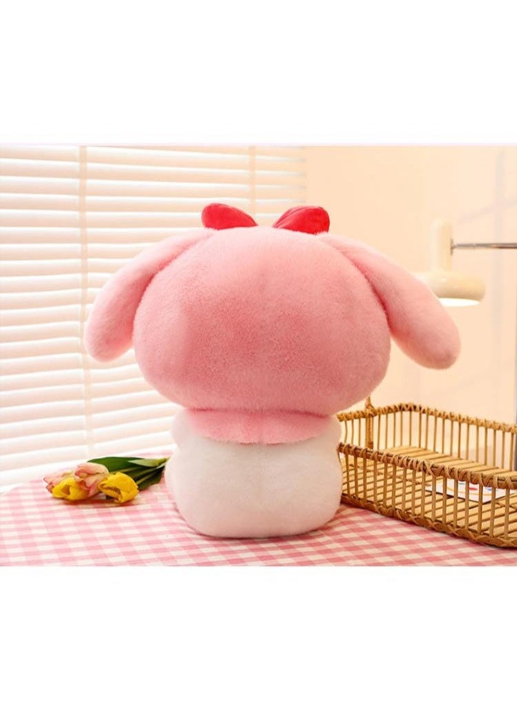 1 Pcs My Melody Plush Toy Cute Anime Stuffed Doll Soft Huggable Kawaii Plushie For Girls Kids Home Decor And Gift Idea For Birthdays Holidays