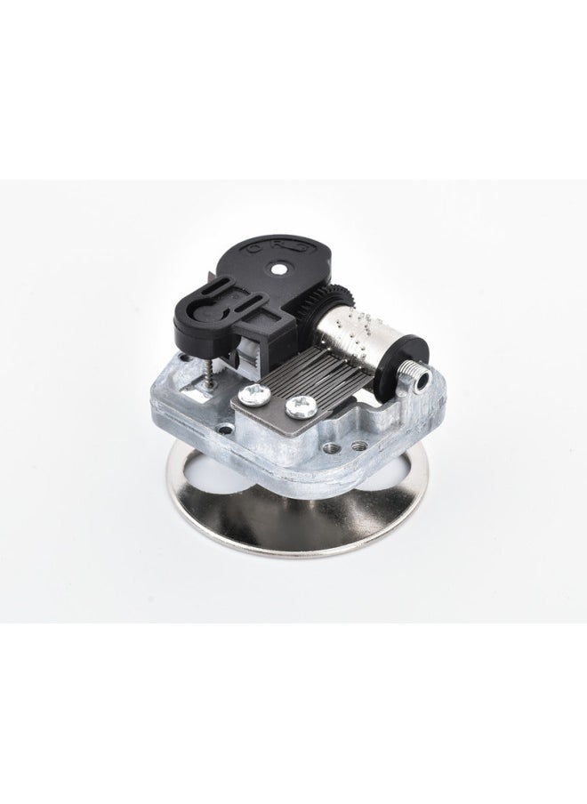 Bottom Center Forward Bar Rotating Music Box Movement Diy Music Box Movement DIY Accessories Rotating Wooden Base-Color:Standard Brand Bottom Center Turning Movement-Dimensions:Track: Meet