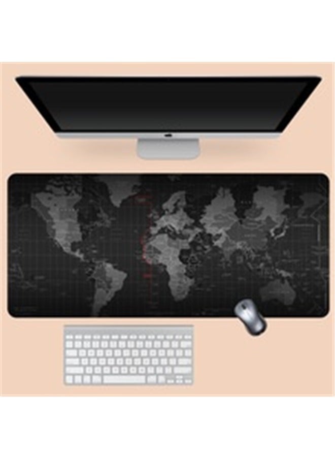 Large Gaming Mouse Pad，Gaming Mouse Pad Large Extended Mouse Mat with Stitched Edge Desk Mat Keyboard Pad for Laptop Computer Desktop PC Gamer Office and Home Non-Slip Rubber Mousepad （400*900**3mm）