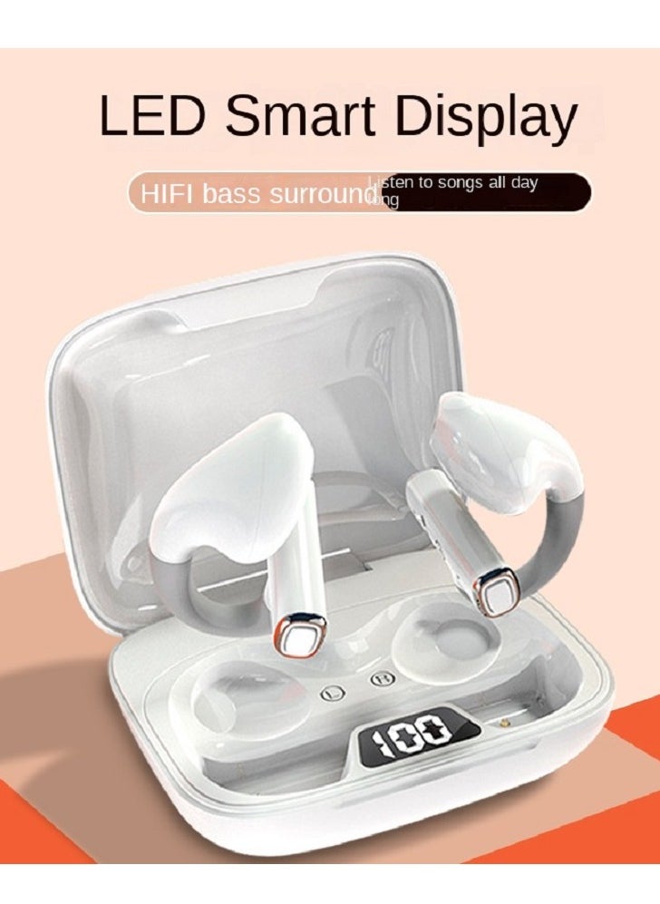BT500 Non In Ear Wireless Headset Power Display Air Conduction Ear Mounted Bluetooth Headset