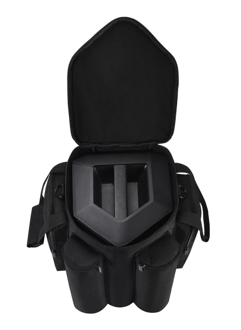 Carrying Case Portable Bag Travelling Case Compatible with Bose S1 Pro+/S1 Pro Portable Bluetooth Speaker and Microphone (Black)
