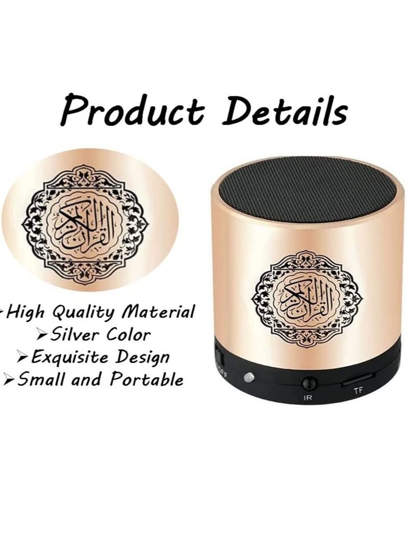 Portable Digital Quran Speaker with Remote Control over18 Reciters and 15Translations Available Quality Qur'an Speaker Arabic English French, Urdu etc Mp3 FM Radio