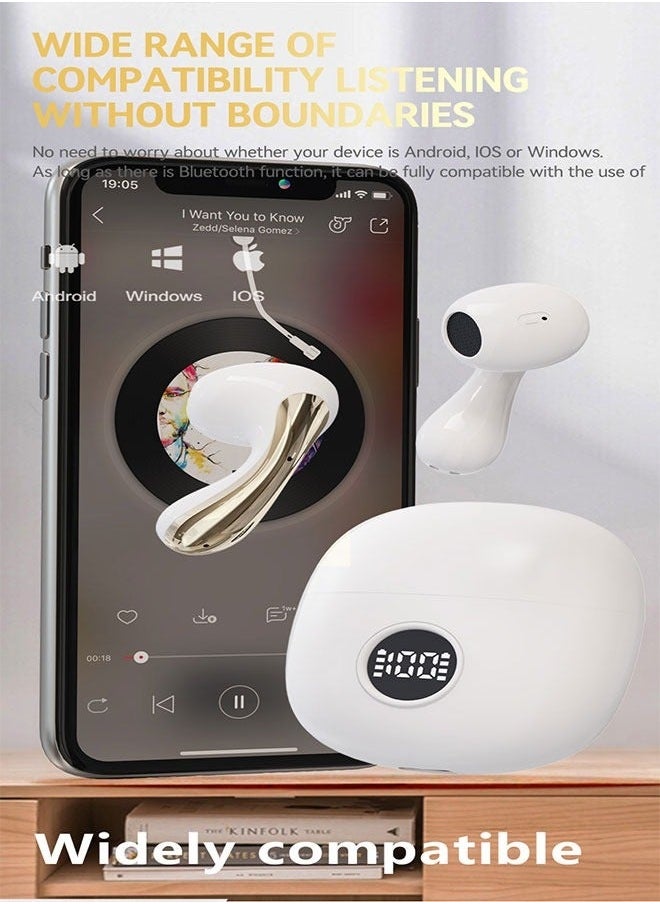 Wireless Bluetooth Headphones Comfortable To Wear Stereo Noise Cancellation Long Battery Life Great For Sports Running Listening And Talking Black