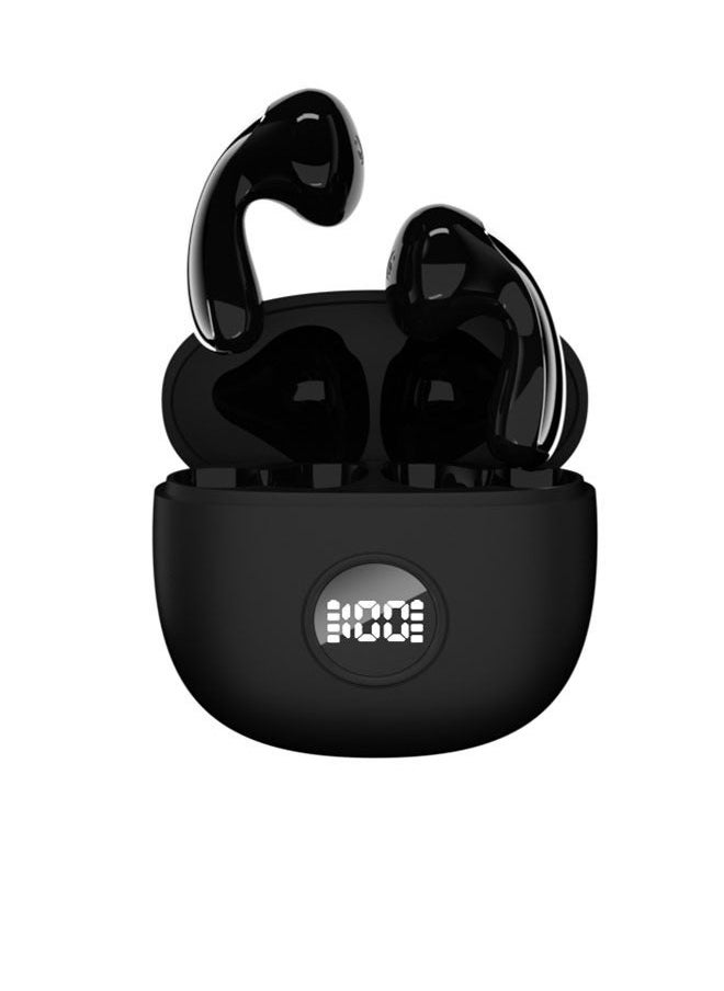 Wireless Bluetooth Headphones Comfortable To Wear Stereo Noise Cancellation Long Battery Life Great For Sports Running Listening And Talking Black
