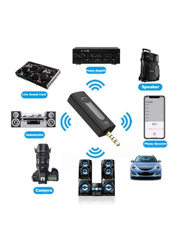 K35 Original Dual Wireless  Microphone With Aux