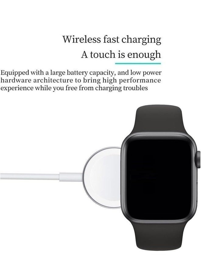 Gold Ultra 4G Smart Watch – 2.2 Inch HD Display, SIM Capability, and Three Interchangeable Straps for Men