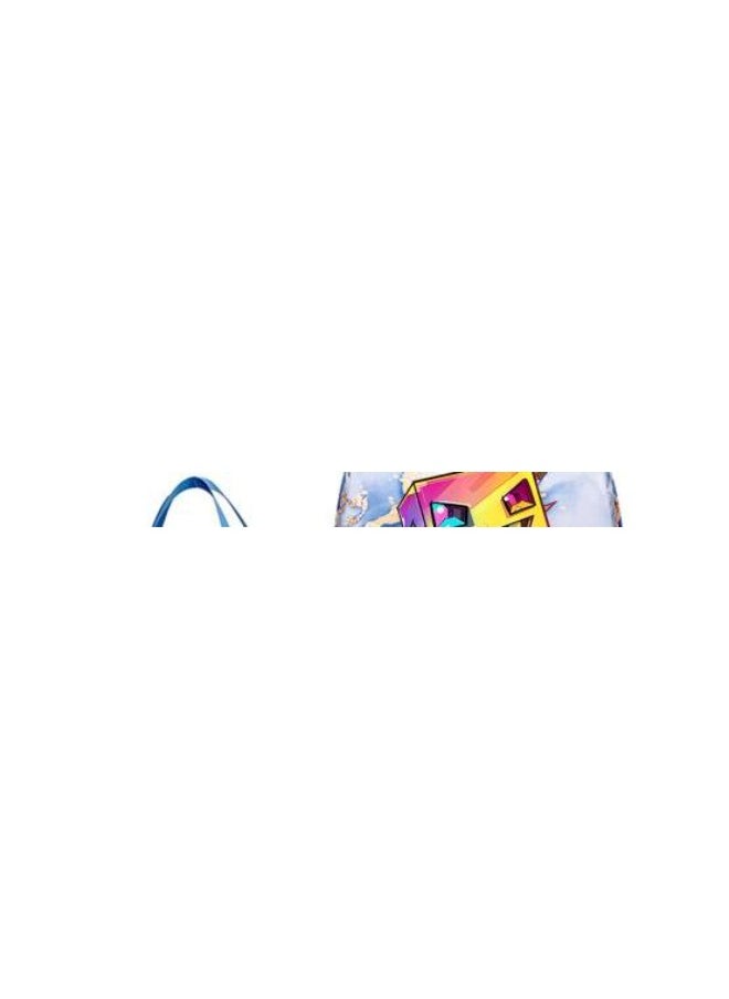 Vibrant cartoon print bag combination! Lightweight design + large-capacity partition | Fully adapted for children/student/outdoor sports - 316