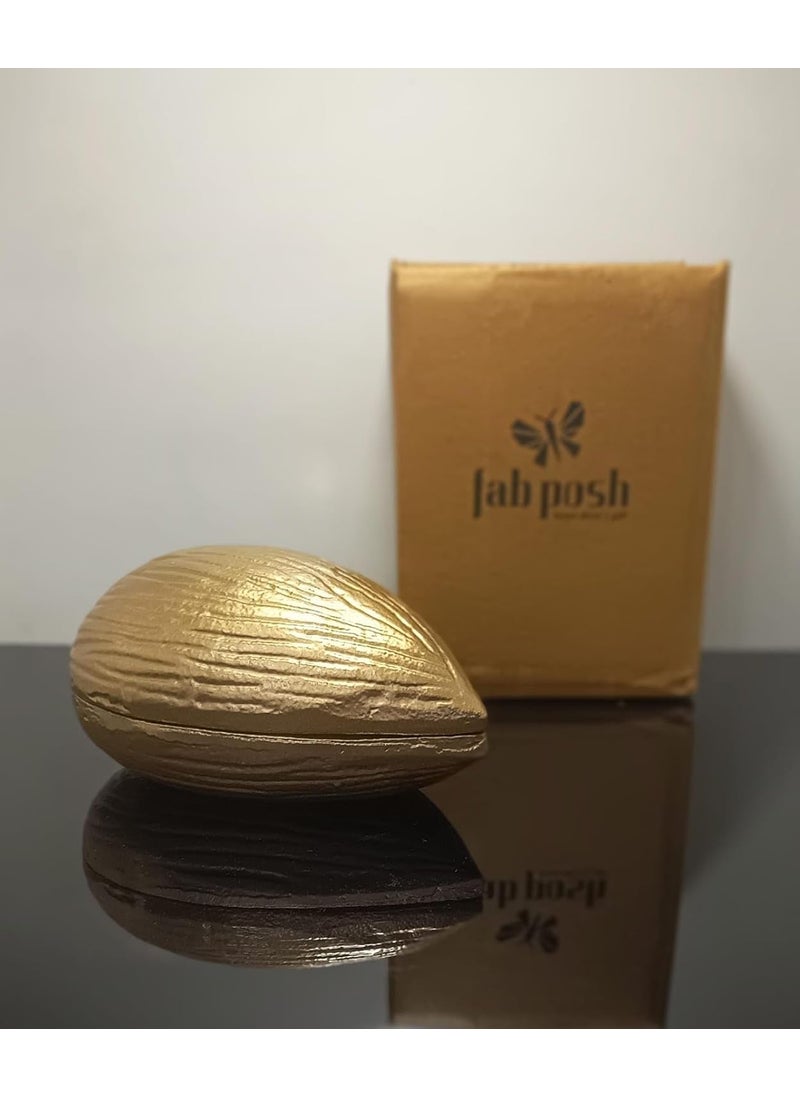 fab posh Almond Shape Decorative Bowl Decorative Storage Box Table Top Decor Kitchen Dining Decoration