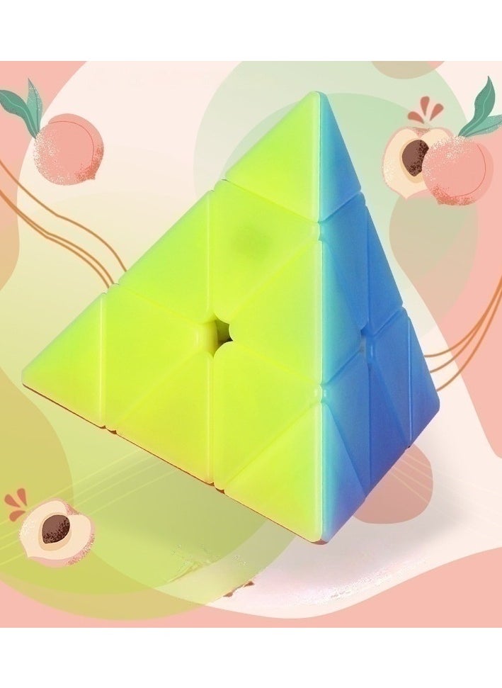 Pyramid Shape Rubik's Cube 9.6x9.6x9.6cm