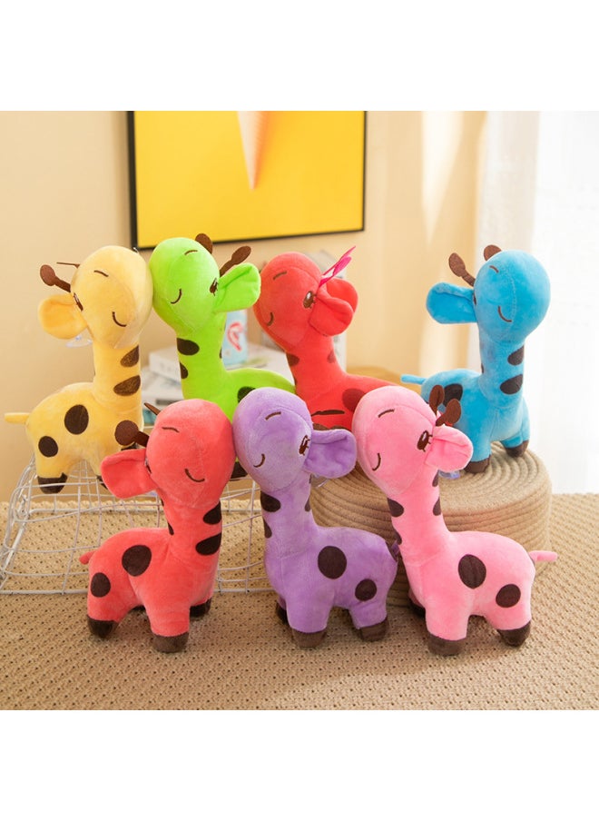 Seven-inch Grab Machine Doll Doll Plush Toy Wedding Gift Throwing Doll Company Activity Stall Gift Wholesale-Specifications:Unicorn-Color:18-20cm