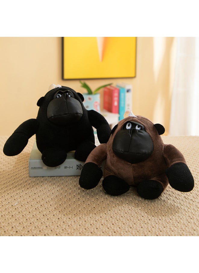 Seven-inch Grab Machine Doll Doll Plush Toy Wedding Gift Throwing Doll Company Activity Stall Gift Wholesale-Specifications:Chimps-Color:18-20cm