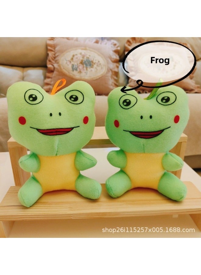 Grab Doll Machine Plush Doll 20cm Mix And Match Doll Wedding Throw To Push Doll Print Logo7 Inch-color:frog-height:About 20cm