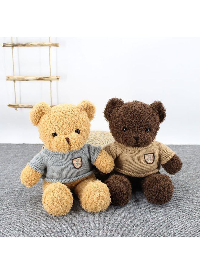 Recording Teddy Bear Plush Toy Talking Doll Cloth Doll Cute Hug Bear Doll Girls Gift-Color:Yellow Teddy Bear Birthday-Height:Large 50cm (recording 5 Minutes)