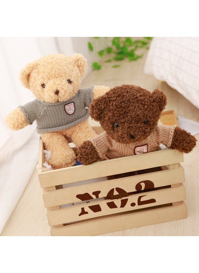 Recording Teddy Bear Plush Toy Talking Doll Cloth Doll Cute Hug Bear Doll Girls Gift-Color:Yellow Teddy Bear Birthday-Height:Large 50cm (recording 5 Minutes)