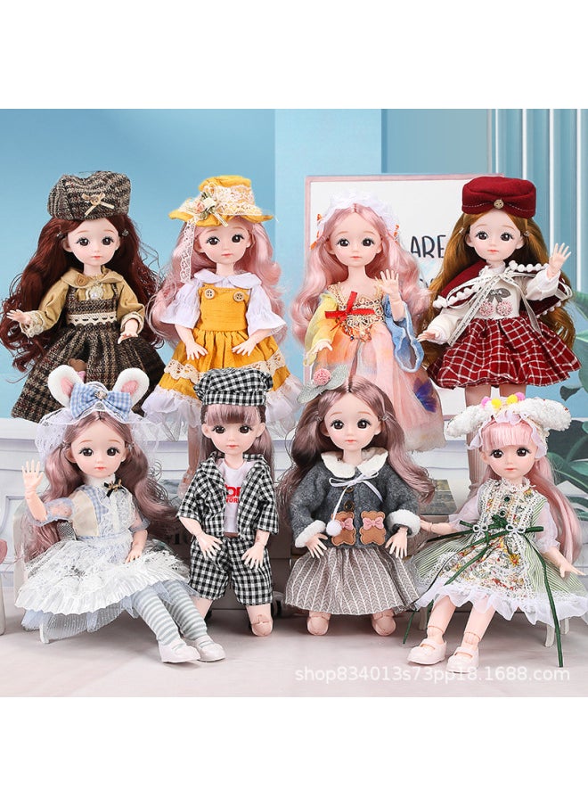 High-looking 30cm Yi Tian Barbie Doll Little Princess Suit 20 Joint BJD Girl Birthday Gift Toy-Color:Hera-Height:Clothes Only (excluding Dolls)