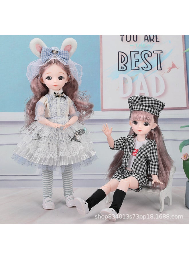 High-looking 30cm Yi Tian Barbie Doll Little Princess Suit 20 Joint BJD Girl Birthday Gift Toy-Color:Hera-Height:Clothes Only (excluding Dolls)