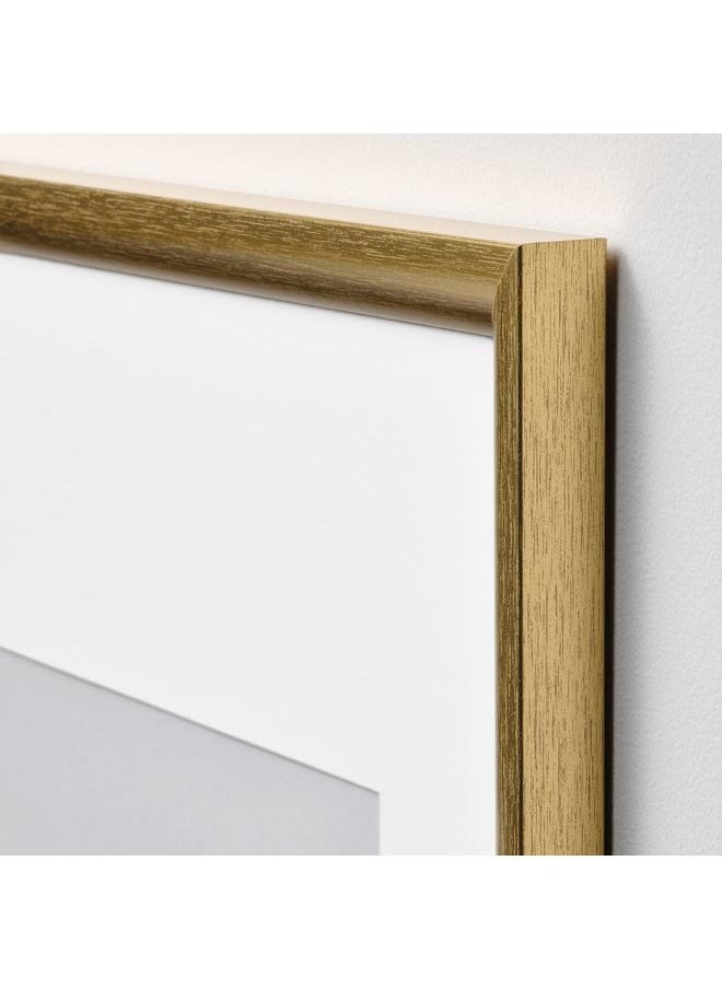 Frame, gold-colour, 21x30 cm