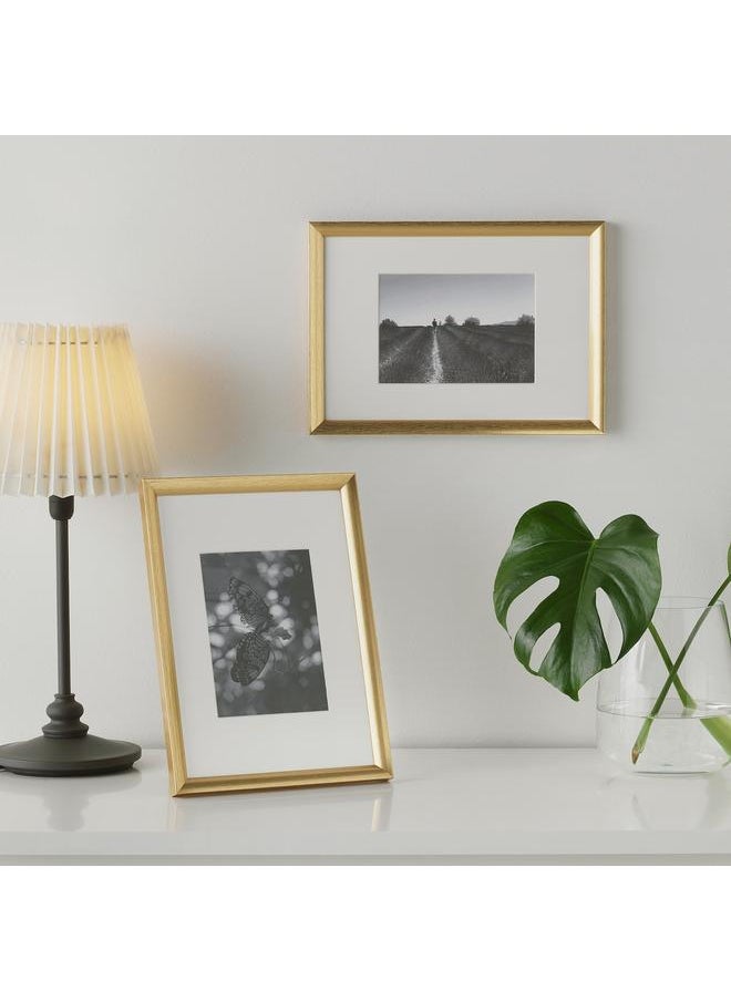 Frame, gold-colour, 21x30 cm