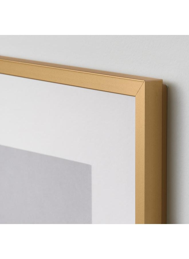 Frame, gold-colour, 13x18 cm