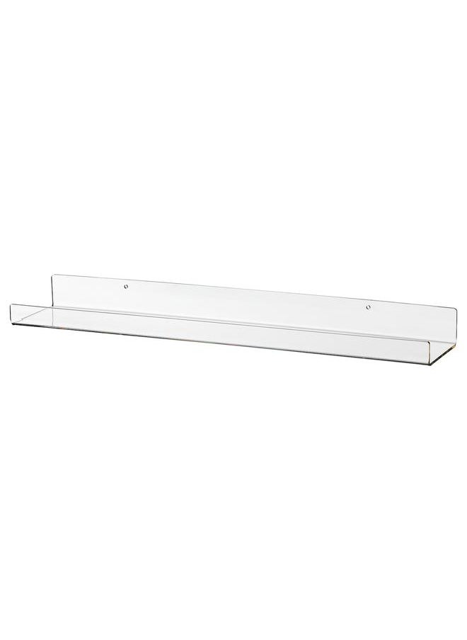 Picture ledge, transparent, 60 cm