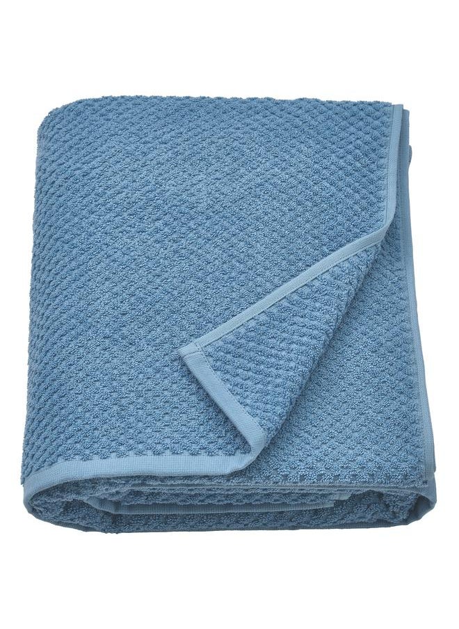 Bath sheet, dark grey-blue, 100x150 cm