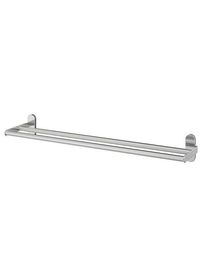 Towel rail, stainless steel, 67 cm