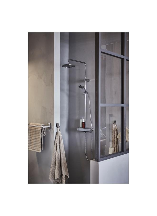 Towel rail, stainless steel, 67 cm