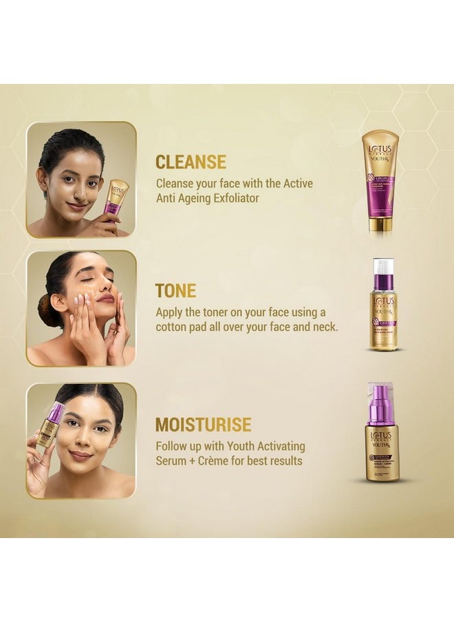 Youth Rx Ph Balancing Multi Active Toner, 100Ml, Golden (50000065)