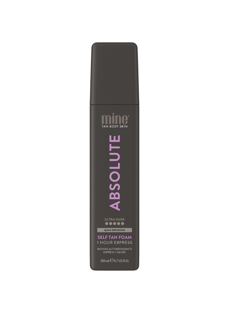 Minetan Skin Loving Self Tan Foams  Tanning Treatments Collection  Deep Dark Brown Skin Finish 1 Hour Express Mousse Face  Body Fake Tanner Ultra Hydrating Glow Vegan  Paraben Free 67 Fl Oz