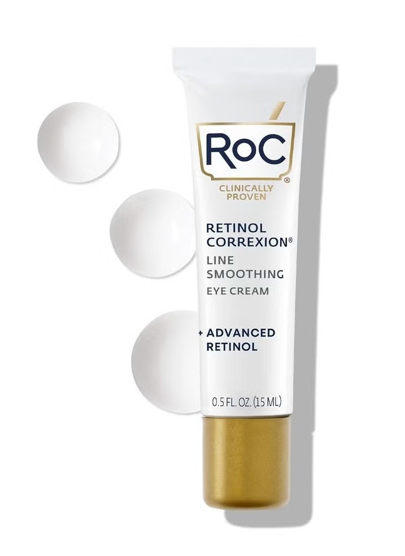 Retinol Correxion Line Smoothing Eye Cream - Advanced Retinol with Exclusive Mineral Complex - 15ml