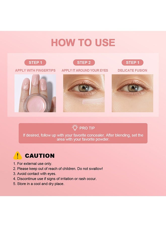 Under Eye Brightener Cream, Eye Care, Nude, Nourishing, Express Result, Brightening, Natural, Shimmering, Vegan, Perfume, Parabens 10g
