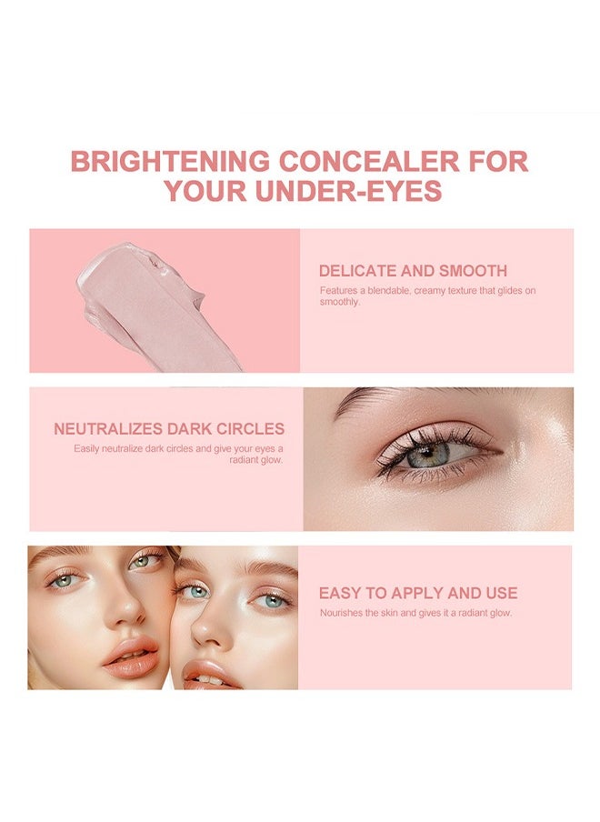 Under Eye Brightener Cream, Eye Care, Nude, Nourishing, Express Result, Brightening, Natural, Shimmering, Vegan, Perfume, Parabens 10g