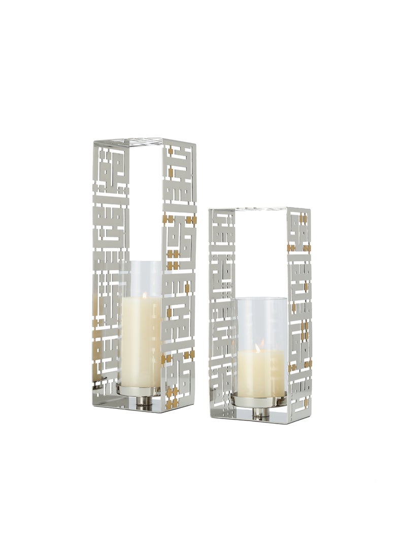 Kov   Metal Candle Holder   13*10*40 Cm