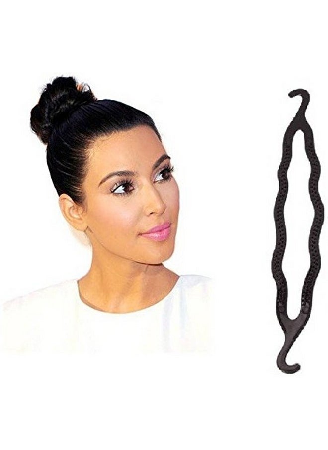 Chanderkash Hair Twist Styling Braid Tool Hair Accessory Set Hair Accessory Set, Black