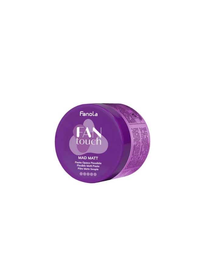 Fanola Flexible Matt Paste 100ml Fan Touch Mad Matt