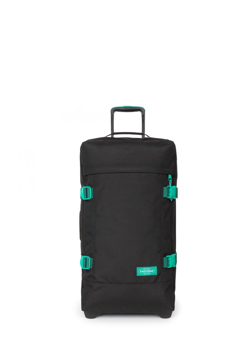 Tranverz LLarge Wheeled Luggage-Kontrast Stripe Black-EK00063L9J41