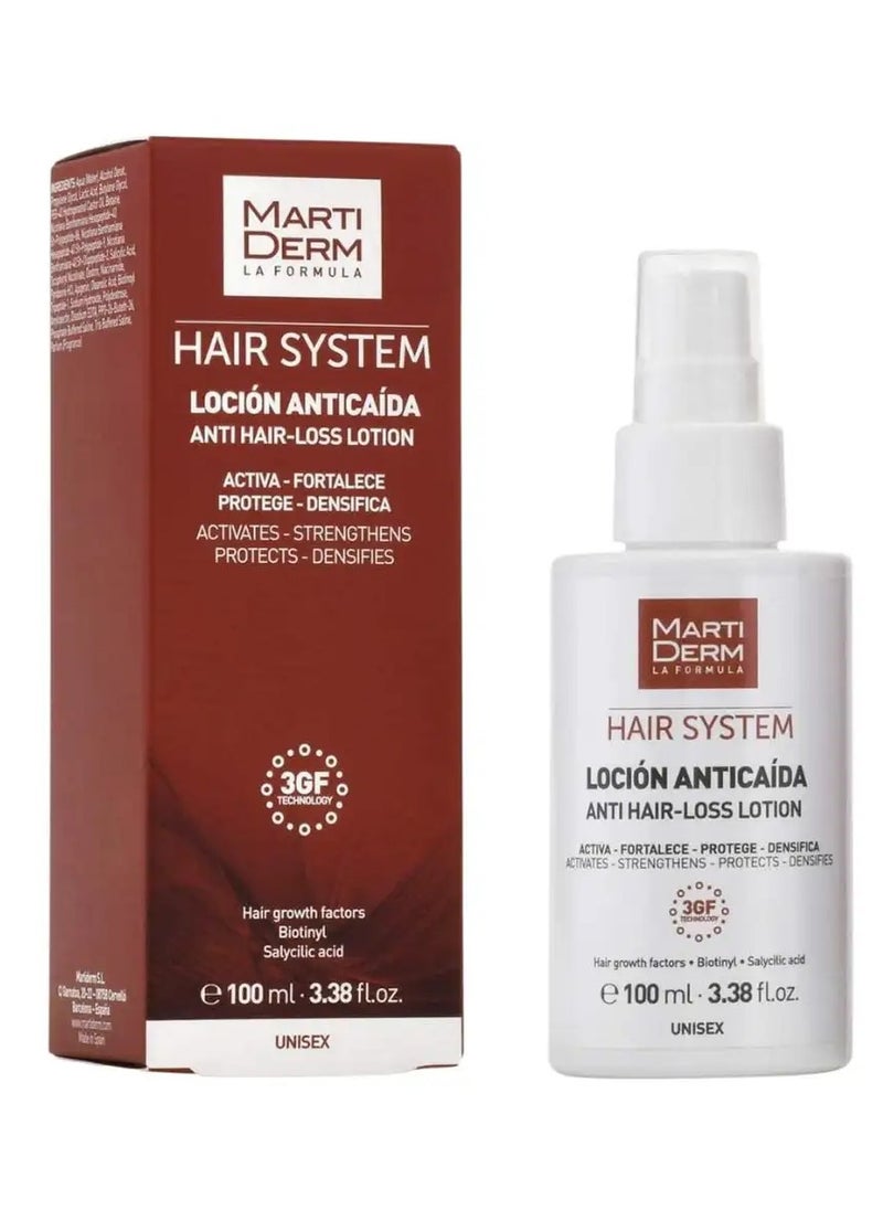 Martiderm Hair System Anti Hair Loss Lotion Unisex 100ml