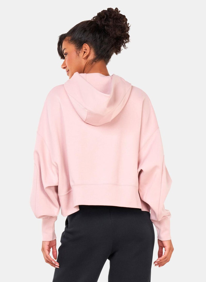 Women's Over-Oversized Crop Pullover Hoodie