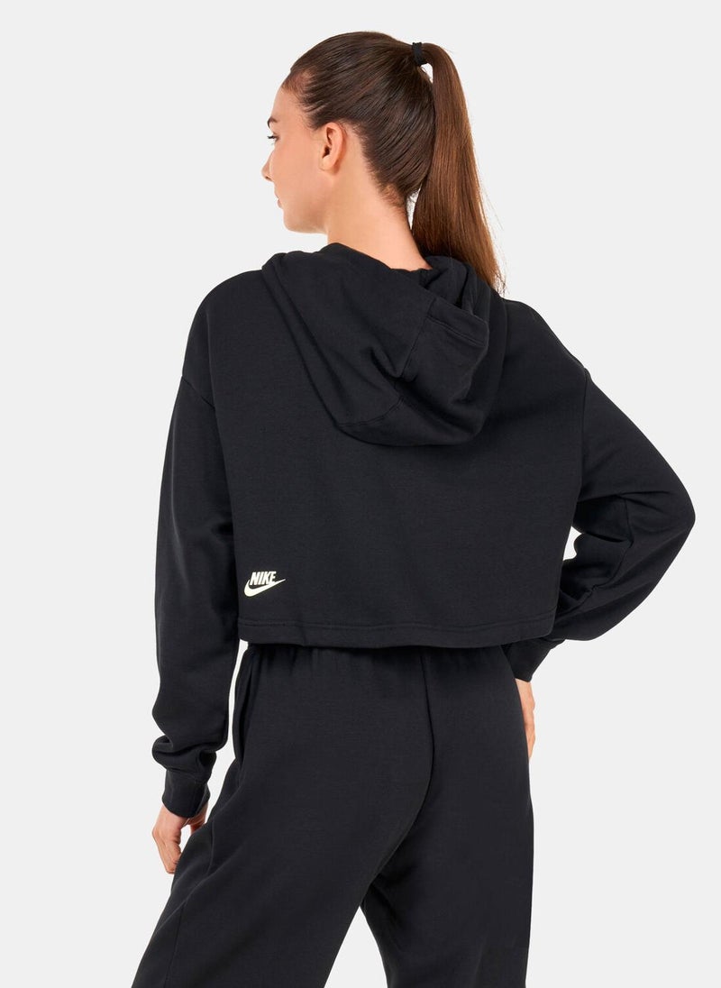 Women's Sportswear Cropped Fleece Hoodie