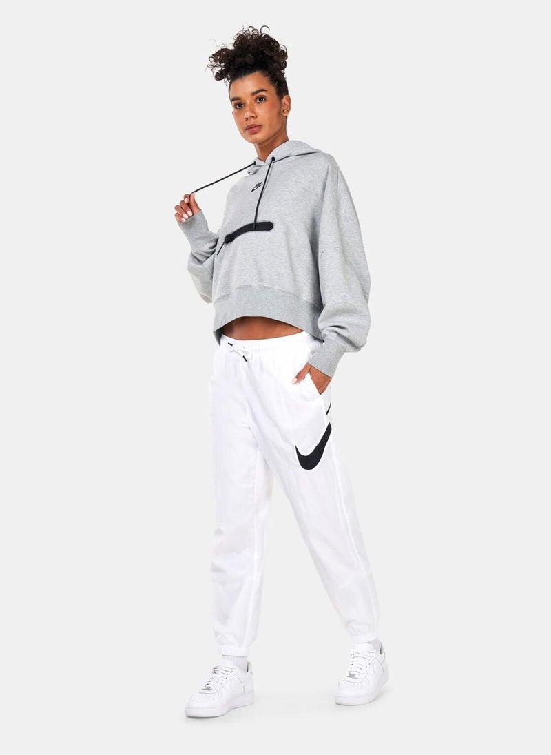 Women's Sportswear Tech Fleece Over-Oversized Crop Pullover Hoodie